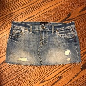 PINK Victoria’s Secret Micro Mini denim skirt